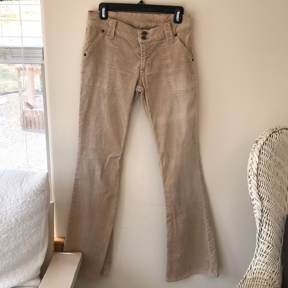 Allen B tan corduroy pants